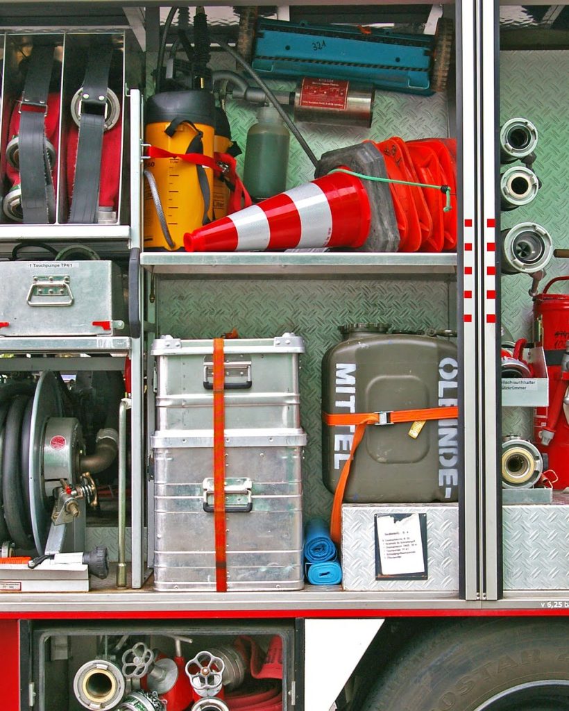 Fire fighters equipment